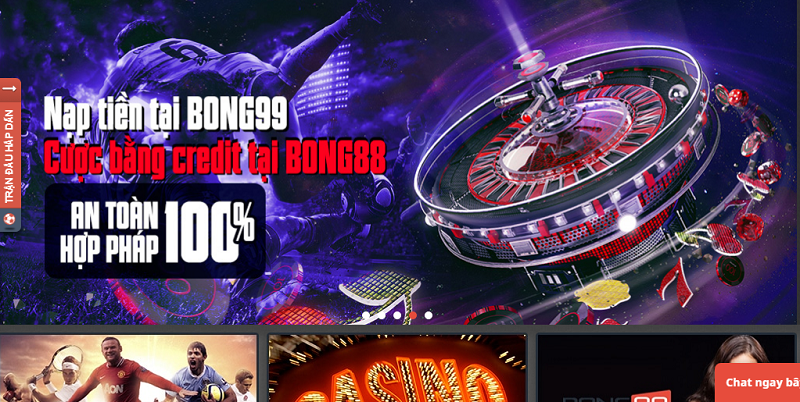 Bong99 - Nhà cái tầm cỡ hàng đầu Đông Nam Á